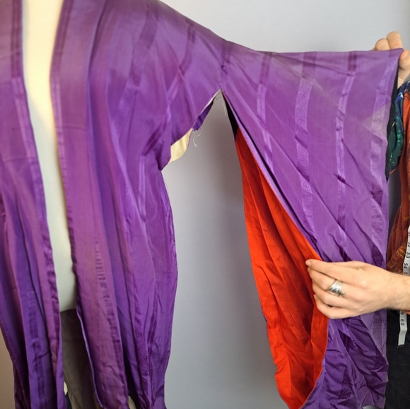 Vintage Japanese Kimono possible Mikado, Madame Butterfly, Geisha, Asian Costume - Picture 3 of 8